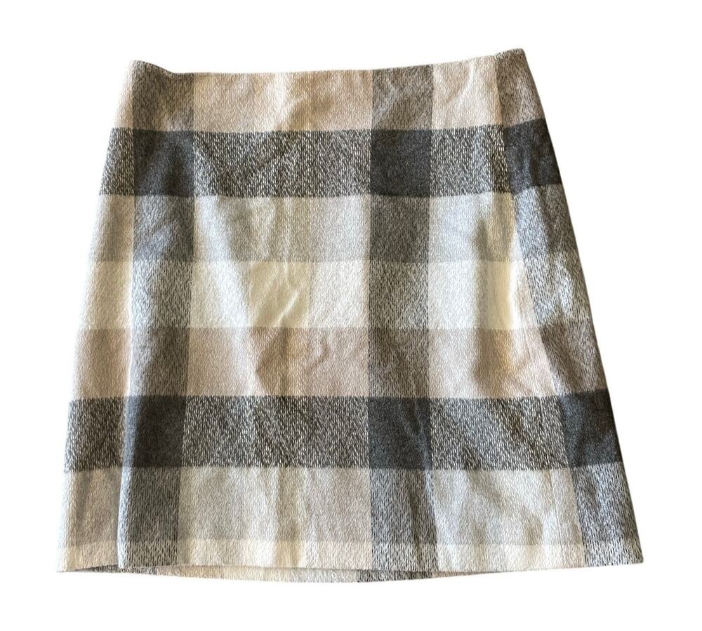 Plaid Mini Skirt Loft Petite Size 6 Women's/Teen Winter Warm Fall Classic Retro